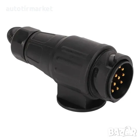 Букса за ремарке пластмасова 13 пина 12V мъжка – NA535