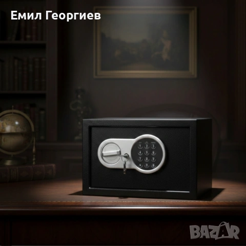 Сейф за ценности с цифрово заключване – 8,5L, 16L и 26L, батерии и монтажни болтове включени, снимка 4 - Други стоки за дома - 53230182