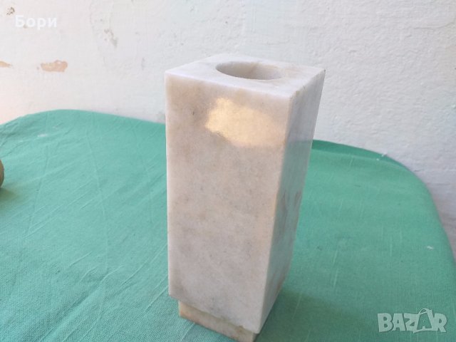 Мраморна ваза , снимка 3 - Вази - 30238002