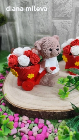 Сладки малки мечета в бяло и червено!!, снимка 11 - Декорация за дома - 52126193