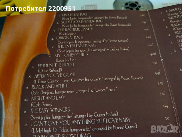 BUDAPEST RAGATIME BAND, снимка 3 - CD дискове - 44517963