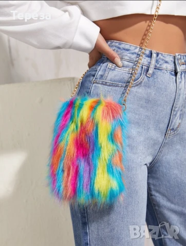 🆕 Пухкава чанта през рамо, снимка 2 - Чанти - 50974019