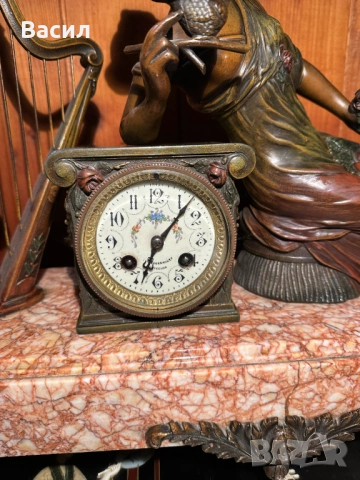 Каминен часовник , снимка 16 - Антикварни и старинни предмети - 54246649