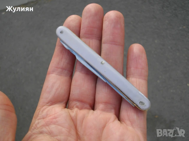 КОЛЕКЦИОНЕРСКО БЪЛГАРСКО ДЖОБНО НОЖЧЕ ПЕТКО ДЕНЕВ, снимка 2 - Антикварни и старинни предмети - 50871928