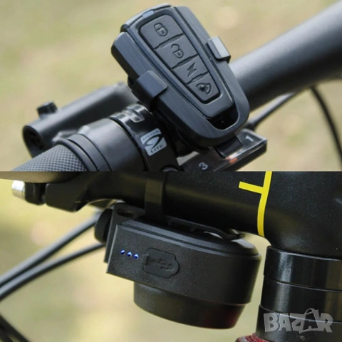 PRO аларма за велосипед и тротинетка с дистанционно, сензор, сирена 115dB, аларма против кражба, снимка 12 - Части за велосипеди - 54234239