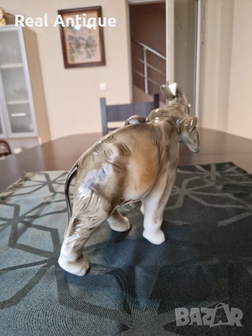 Топ рядка антикварна колекционерска порцеланова фигура статуетка Royal Dux , снимка 8 - Статуетки - 50894555