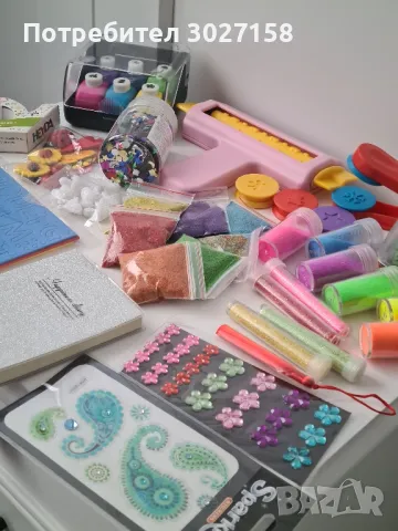 Детски комплект за творчество / крафт материали, снимка 2 - Рисуване и оцветяване - 49713901