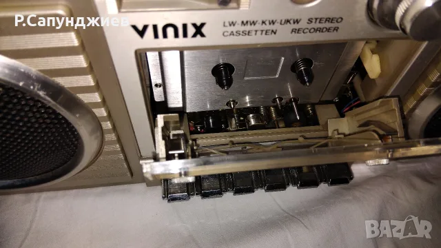 Касетофон VINIX , снимка 14 - Радиокасетофони, транзистори - 55992213