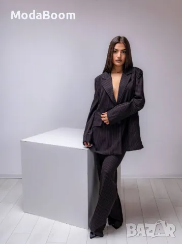 | Черен елегантен дамски комплект от две части |, снимка 7 - Комплекти - 48008789