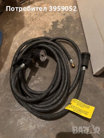 Маркуч за помпане на гуми с манометър  оригинален от  Touareg , същия за Cayenne