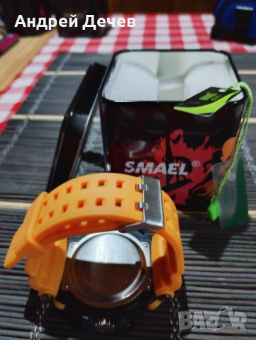 кварцов часовник Smael, снимка 7 - Мъжки - 53950168