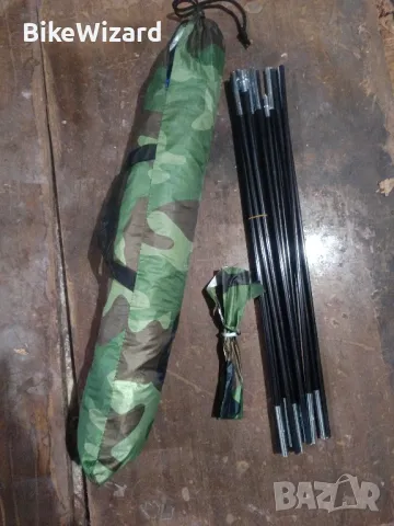 Полуотворена палатка 220x120x120 риболов/плаж/къмпинг НОВА, снимка 2 - Екипировка - 47932499