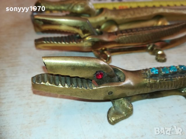 крокодили 3бр мед/месинг 1501211904, снимка 10 - Колекции - 31437300