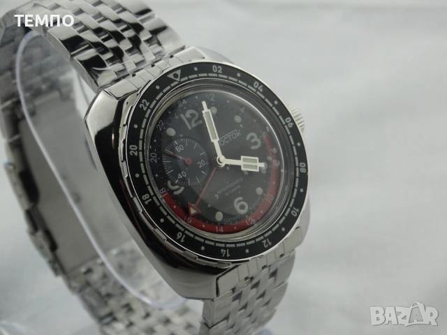 ВОСТОК АМФИБИЯ АВТОМАТИЧЕН-GMT ref: 71070А, снимка 13 - Мъжки - 51841220