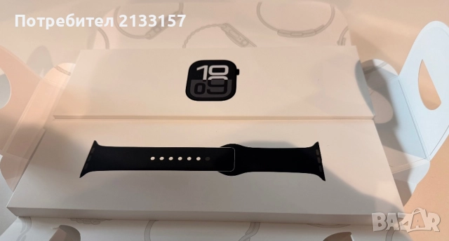 Смарт часовник Apple Watch S10 Jet Black, снимка 4 - Смарт гривни - 52484147