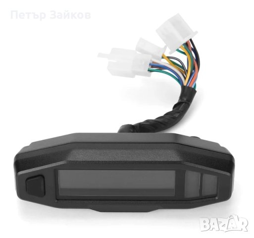 Мотоциклет LCD скоростомер Цифров