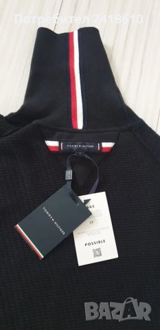 Tommy Hilfiger Cotton POLO Mens Size S НОВО! ОРИГИНАЛ! Мъжки Памучен Пуловер Поло!, снимка 10 - Пуловери - 47968230