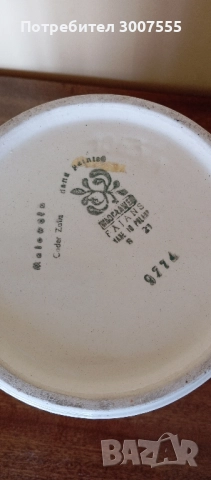 керамична саксия, снимка 3 - Декорация за дома - 51449780