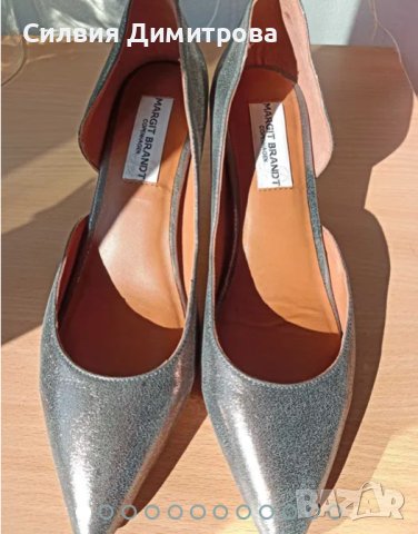 Страхотни обувки естесвена кожа -BOSS i Margit Brandt Copenhagen, снимка 9 - Дамски елегантни обувки - 42293308