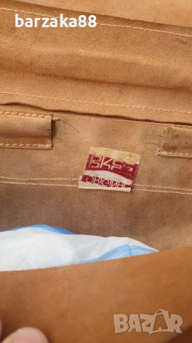 Стара кожена чанта, снимка 8 - Чанти - 53375840