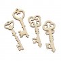 Дървени фигурки ключове , снимка 1 - Декорация за дома - 29649365