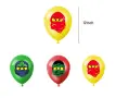 5 бр Лего Нинджаго Ninjago латекс балон балони парти рожден ден, снимка 3