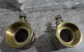  Чисто нови МЕСИНГОВИ кранове 1 1/4" (никелирани, без дръжки) - 2 бр, снимка 2