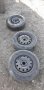 Продавам 3 бр зимни гуми с джанти 14 цола от рено лагуна, снимка 1 - Гуми и джанти - 31132574