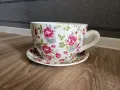 Кашпа с флорални мотиви , снимка 1