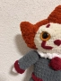 Pennywise играчка плетена на една кука, снимка 2