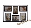 Рамка за снимки Черна 6 броя снимки , снимка 2