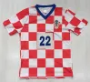 Футболна тениска фланелка официален мърчандайз Croatia Хърватия Хърватска Eduardo Едуардо #22 - S, снимка 1