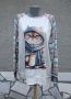 3XL+ Нова блуза - коте ескимос , снимка 1