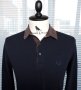 Fred Perry Men`s Casual Polo Shirt -мъжка тъмно-синя поло блуза  размер S, снимка 2