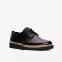 Clarks Glickly Derby Дамски Кожени Обувки Oxford Loafers Черни  36, снимка 1