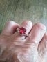 Дамски позлатен пръстен, снимка 1 - Пръстени - 37008402