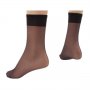 Bellissima италиански черни,бежови къси чорапи над глезените Белисима дамски къси прозрачни чорапи, снимка 6