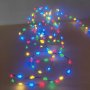 Коледни лампички с батерии, Многоцветни, 132 LED, 2.09м, снимка 2