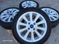 Лети джанти 16ки 4х108 Ford + летни гуми 195/50/16 Continental, снимка 1