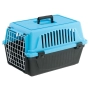 Ferplast Carrier Atlas 10 Blue - транспортна клетка за малки кучета и котки 32.5 / 48 / В 29 см, син, снимка 1