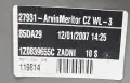Заден Ляв Стъклоповдигач Шкода Октавия 2 Седан Skoda Octavia 2 Sedan OEM 1z0839655c, снимка 2