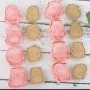 8 бр Капибара Capybara пластмасови разглобяеми резци форми фондан тесто бисквитки резец форма, снимка 4