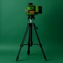 Лазерен нивелир с тринога + подарък малък нивелир, снимка 3