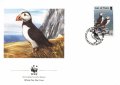 Остров Ман 1989 - 4 броя FDC Комплектна серия - WWF, снимка 2
