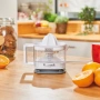 Цитрус преса Black&Decker BXCJ25E, 25W, 350 мл, бяла, снимка 6