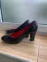 Черни дамски обувки на ток, снимка 6