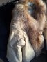 НАМАЛЕНИЕ Каки, луксозно яке с гъши пух и лисица, снимка 3