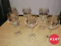 Продавам сервиз 6 чаши за вино. чешки кристал, снимка 1