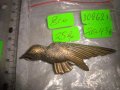 СТАРА БРОНЗИРАНА ОЛОВНА ФИГУРКА ПТИЦА ИНТЕРЕСНА за ЗАКАЧАНЕ КОЛЕКЦИЯ 30962, снимка 5