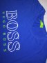 Тениска- синя с надпис отпред BOSS, снимка 2